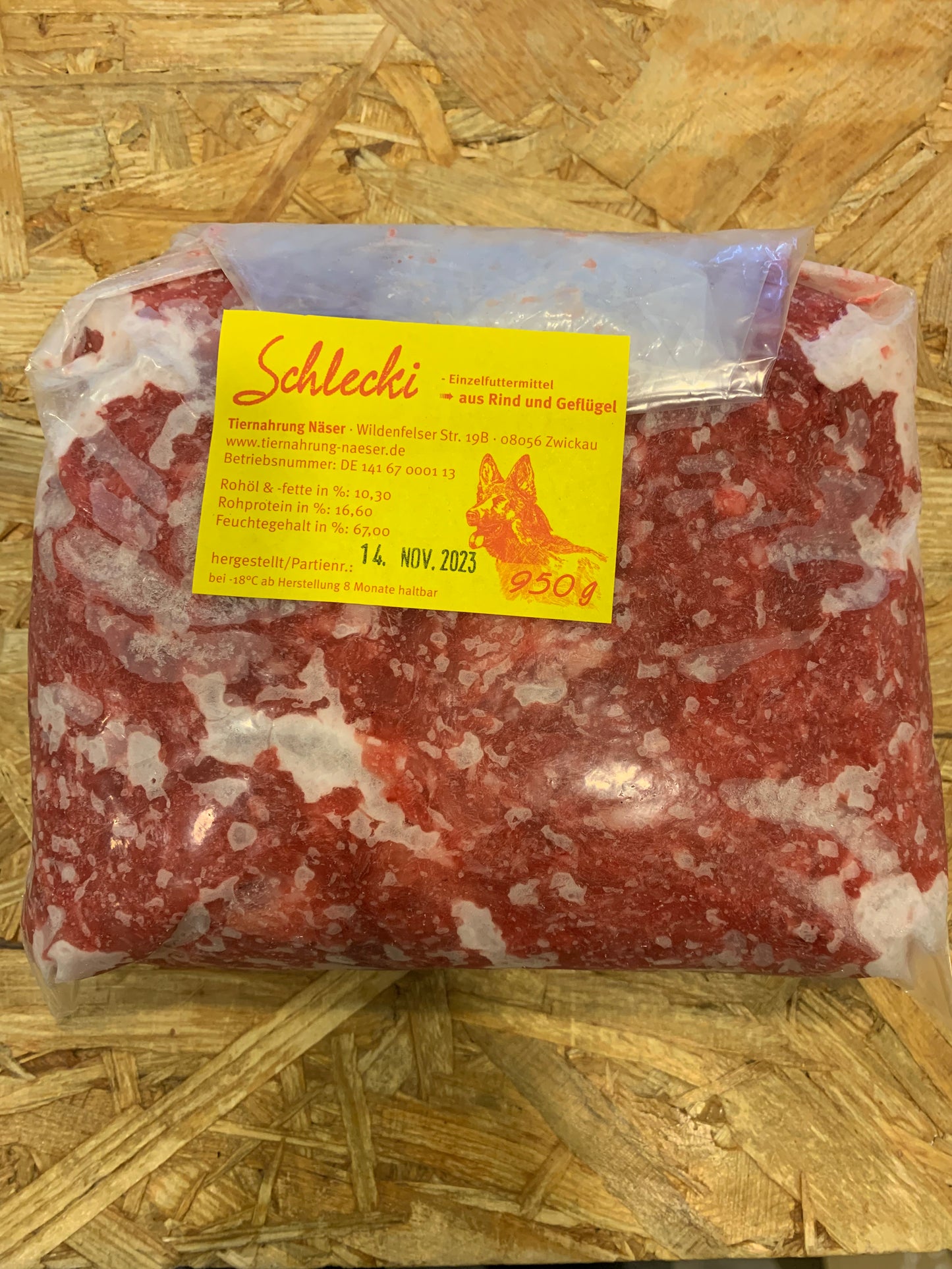 Frostfleisch Näser Schlecki I futterhütte Leipzig