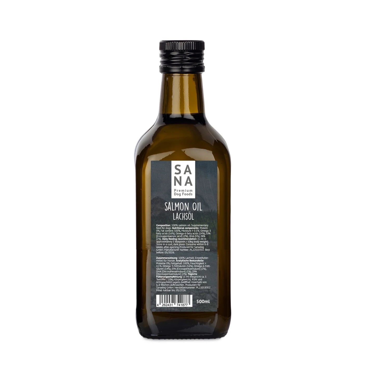 Sanadog Lachsöl 500 ml I futterhütte Leipzig