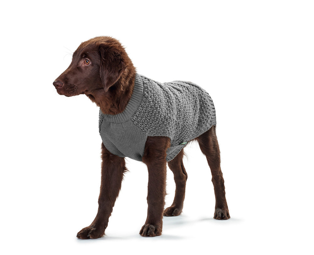 Hunter Hundepullover Malmö grau I futterhütte Leipzig